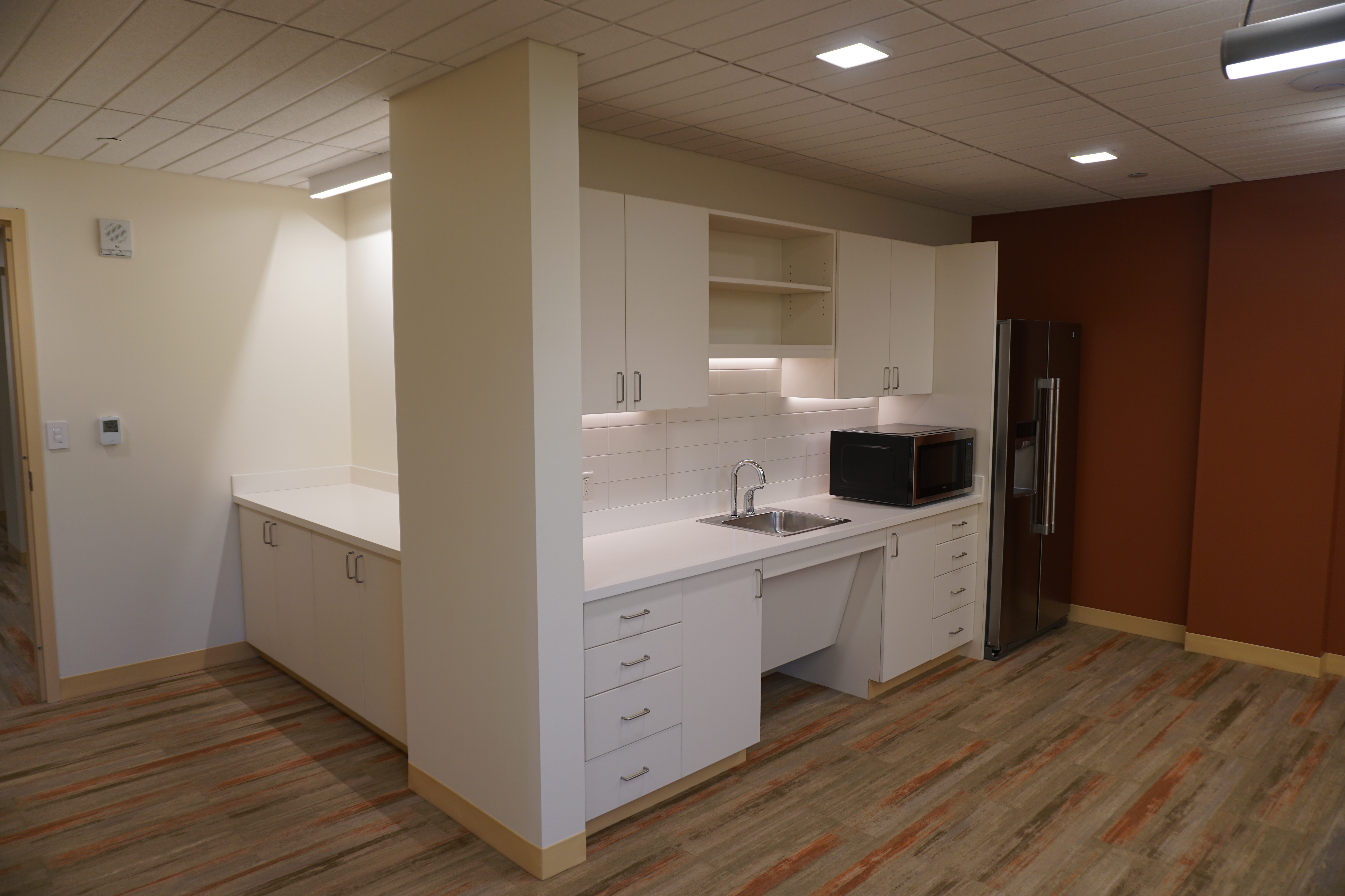 Groton Hill Music School — interior woodwork view 13